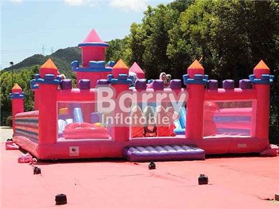 2017 Red Inflatable Children's Park, Bounce Inflatable Theme Park BY-IP-033